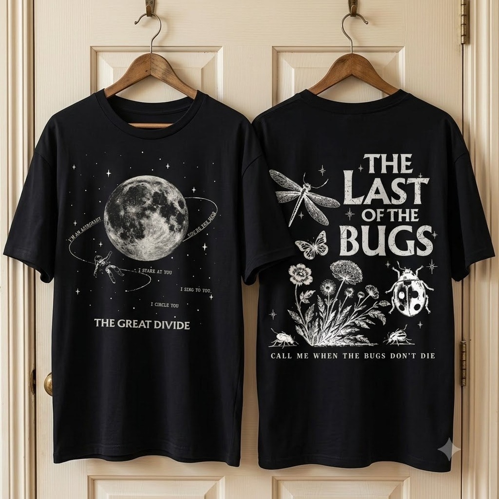 The Great Divide- The Last of the Bugs Graphic Tee - Black